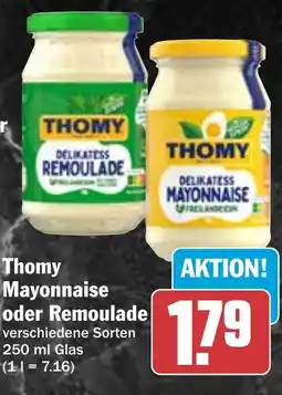 HIT Thomy Mayonnaise oder Remoulade Angebot