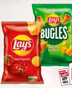 HIT Lay's Chips, Doritos, aus dem Ofen oder Bugles Angebot