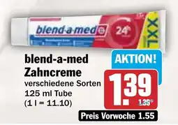 HIT blend-a-med Zahncreme Angebot