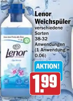 HIT Lenor Weichspüler Angebot