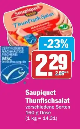 HIT Saupiquet Thunfischsalat Angebot