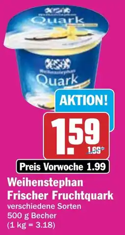 HIT Weihenstephan Frischer Fruchtquark Angebot