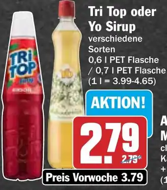 HIT Tri Top oder Yo Sirup Angebot