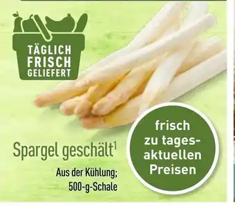 Aldi Nord Spargel geschält 500g Angebot