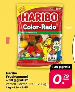 NETTO Haribo Fruchtgummi + 30 g gratis Angebot
