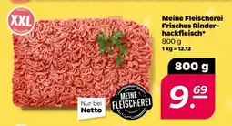 NETTO Meine Fleischerei Frisches Rinderhackfleisch Angebot