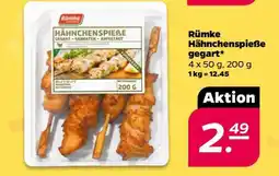 NETTO Rümke Hähnchenspieße gegart Angebot