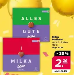 NETTO Milka Pralinen Angebot