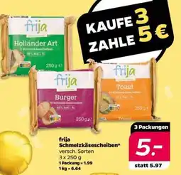 NETTO frija Schmelzkäsescheiben Angebot