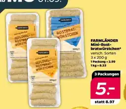 NETTO FARMLÄNDER Mini-Rostbratwürstchen Angebot