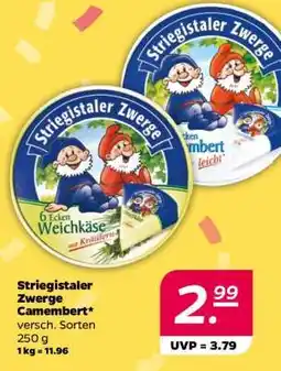 NETTO STRIEGISTALER ZWERGE Camembert Angebot