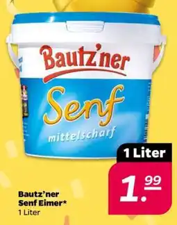NETTO Bautz’ner Senf Eimer Angebot