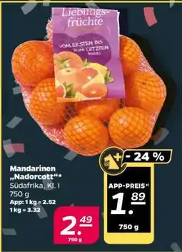 NETTO Mandarinen „Nadorcott“ Angebot