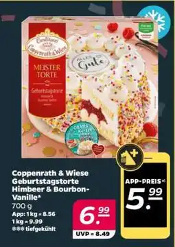 NETTO Coppenrath & Wiese Geburtstagstorte Himbeer & Bourbon-Vanille Angebot
