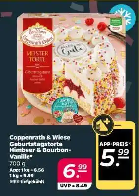 NETTO Coppenrath & Wiese Geburtstagstorte Himbeer & Bourbon-Vanille Angebot