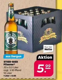 NETTO STIER - BIER Pilsener Angebot