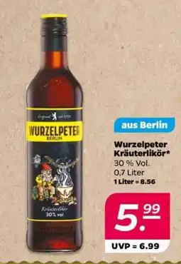 NETTO WURZELPETER Kräuterlikör Angebot