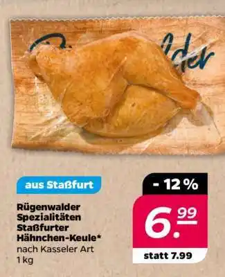 NETTO Rügenwalder Spezialitäten Staßfurter Hähnchen-Keule Angebot