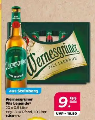 NETTO Wernesgrüner Pils Legende Angebot