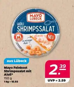 NETTO Mayo Feinkost Shrimpssalat mit Aioli Angebot