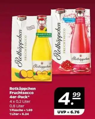 NETTO Rotkäppchen Fruchtsecco 4er-Pack Angebot
