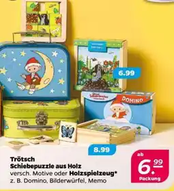 NETTO Trötsch Schiebepuzzle aus Holz Angebot