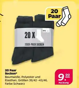 NETTO 20 Paar Socken Angebot