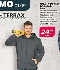 NETTO TERRAX WORKWEAR Softshelljacke Scuba Angebot