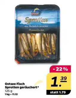 NETTO Ostsee Fisch Sprotten geräuchert Angebot