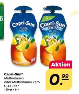 NETTO Capri-Sun Multivitamin oder Multivitamin Zero Angebot