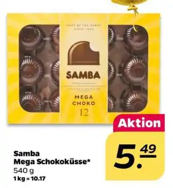 NETTO Samba Mega Schokoküsse Angebot