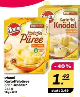 NETTO Pfanni Kartoffelpüree oder -knödel Angebot