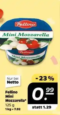 NETTO Fellino Mini Mozzarella Angebot