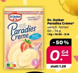 NETTO Dr. Oetker Paradies Creme Angebot