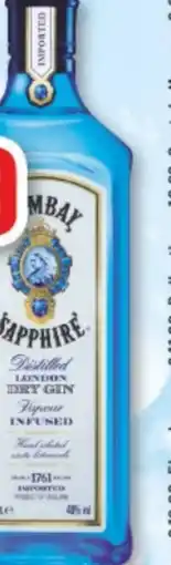 trinkgut Bombay Sapphire Distilled London Dry Gin Angebot