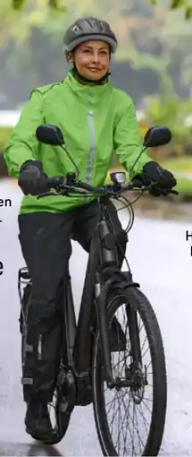 Aldi Nord Crane Damen-Rad-Regenhose Angebot