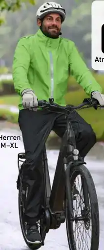 Aldi Nord Crane Herren Rad-Regenjacke Angebot