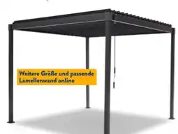 Aldi Nord Mirador Pavillon mit Lamellendach Angebot