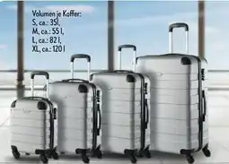 Aldi Nord Monzana Hartschalenkofferset Essential Angebot