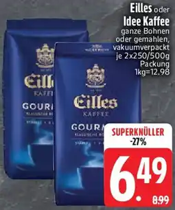 Edeka Eilles oder Idee Kaffee Angebot