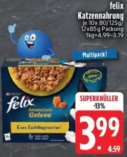 Edeka felix Katzennahrung Angebot
