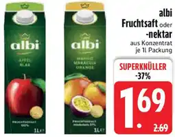 Edeka albi Fruchtsaft oder -nektar Angebot