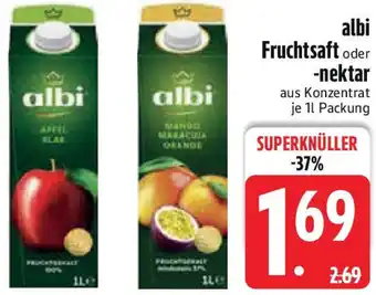 Edeka albi Fruchtsaft oder -nektar Angebot