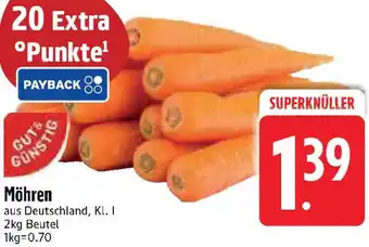Edeka Gut & Günstig Möhren Angebot
