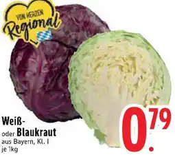 Edeka Weiß- oder Blaukraut Angebot