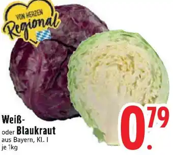 Edeka Weiß- oder Blaukraut Angebot