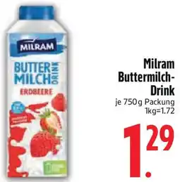 Edeka Milram Buttermilch Drink Angebot