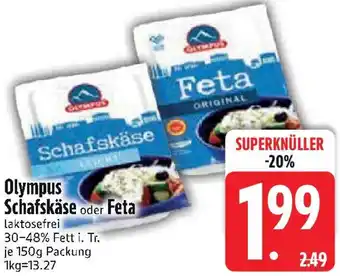 Edeka Olympus Schafskäse oder Feta Angebot