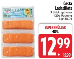 Edeka Costa Lachsfilets Angebot