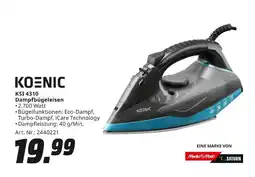 MediaMarkt Koenic ksi 4310 dampfbügeleisen Angebot